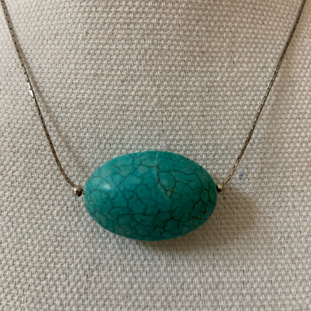 Turquoise Stone Necklace